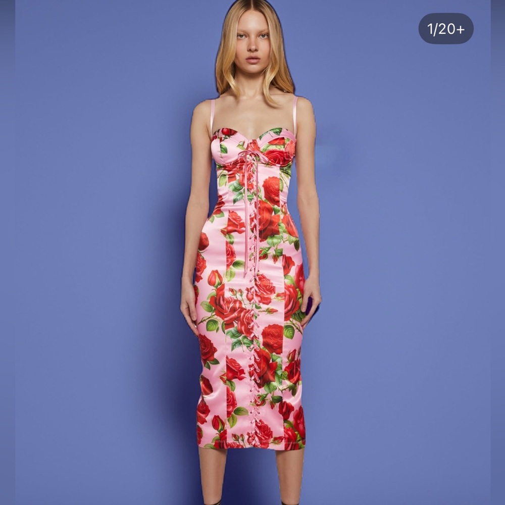Floral Pink Dress